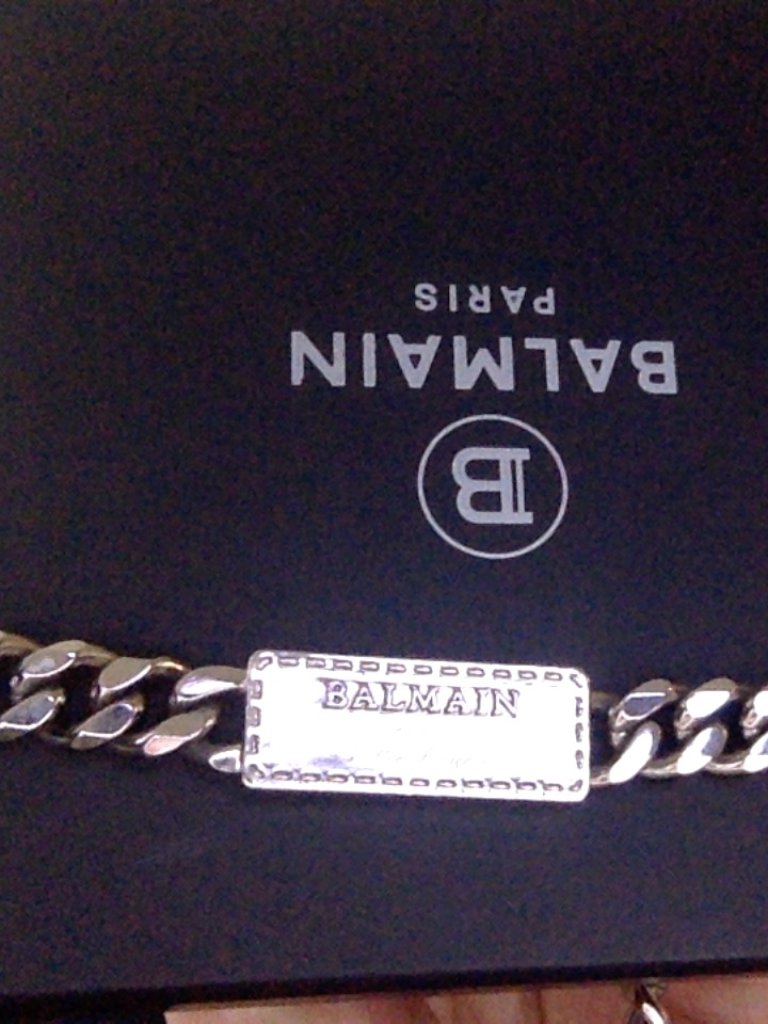 Balmain Chain With Box And Dustbag